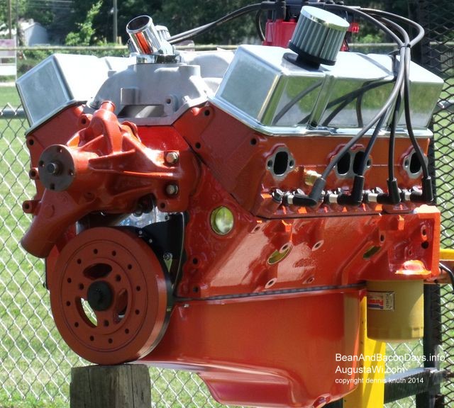 Car Engine Rebuilt by the The Thunder Roads Car Club