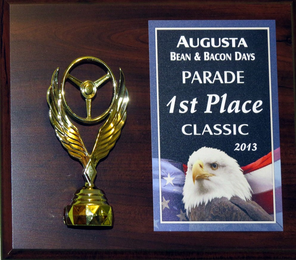 First Pize Awards for Bean and Bacon Days Parade 2013