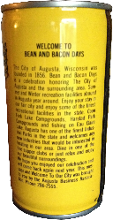 Bean and Bacon Days Beer Can